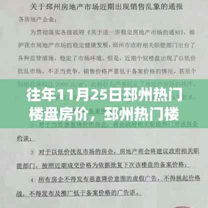 历年11月25日邳州热门楼盘房价深度解读与市场观察报告