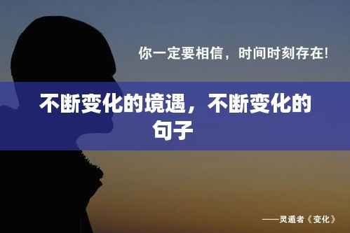不断变化的境遇,不断变化的句子