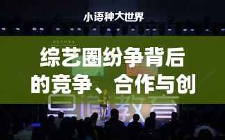 综艺圈纷争背后的竞争、合作与创新之道